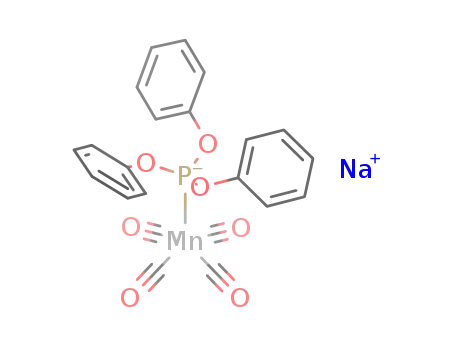 sodium tetracarbonyl(triphenyl phosphite)manganate(-I)