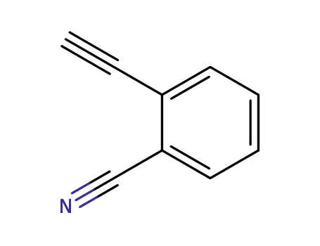 Molecular Structure of 40888-26-4 (2-ETHYNYL-BENZONITRILE)