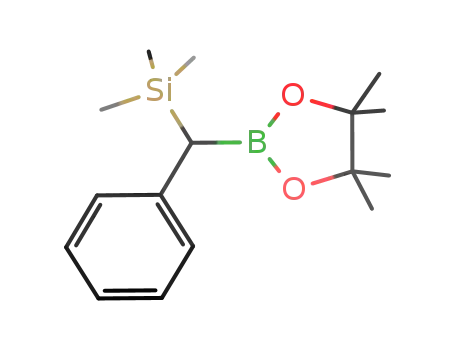 trimethyl(phenyl(4,4,5,5-tetramethyl-1,3,2-dioxaborolan-2-yl)methyl)silane