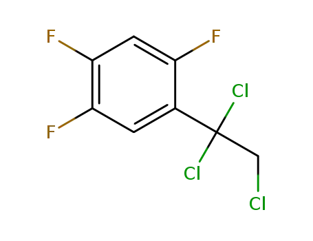 1,2,4-trifluoro-5-(1,1,2-trichloroethyl)benzene