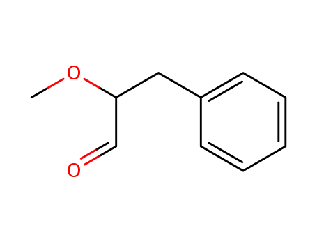 Molecular Structure of 256229-07-9 (2-methoxy-3-phenylpropanal)