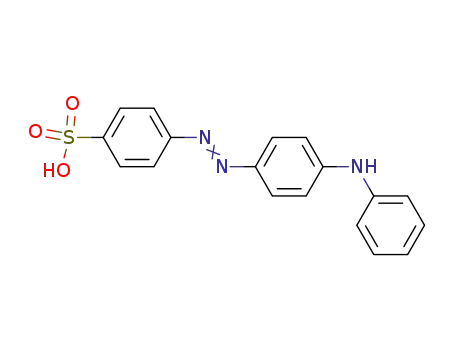 Molecular Structure of 17040-79-8 (4-[[4-(anilino)phenyl]azo]benzenesulphonic acid)