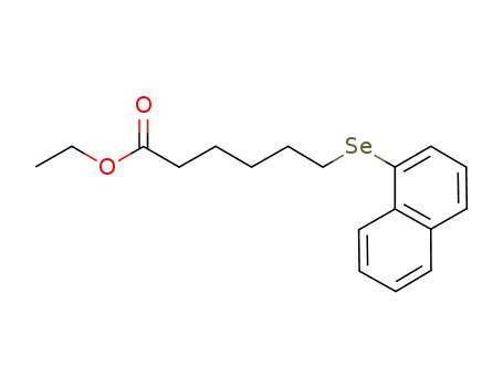 5-(ethoxycarbonyl)pentyl 1-naphthyl selenide