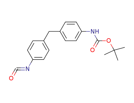 4-{4'-[(tert-butyloxycarbonyl)amino]benzyl}phenylisocyanate