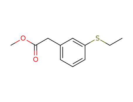 Benzeneacetic acid, 3-(ethylthio)-, methyl ester