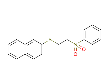 2-(2-naphthylsulfanyl)ethyl phenyl sulfone