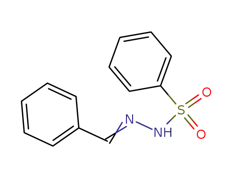 Molecular Structure of 1666-16-6 (Benzaldehyde (phenylsulfonyl)hydrazone)