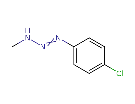 Molecular Structure of 40843-82-1 (1-(4-CHLOROPHENYL)-3-METHYLTRIAZENE)