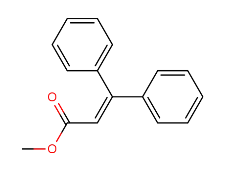 Molecular Structure of 3461-34-5 ("Methyl 3,3-diphenyl-2-propenoate)