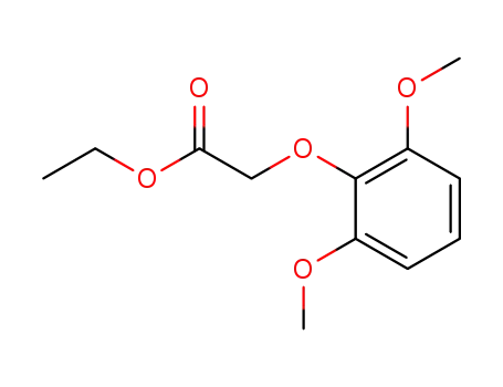 Molecular Structure of 15267-83-1 ((2,6-DIMETHOXY-PHENOXY)-ACETIC ACID ETHYL ESTER)