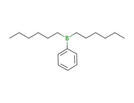 Molecular Structure of 144672-19-5 (Borane, dihexylphenyl-)