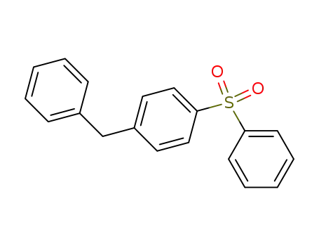Molecular Structure of 58661-46-4 (p-benzyl-phenylsulfonylbenzene)