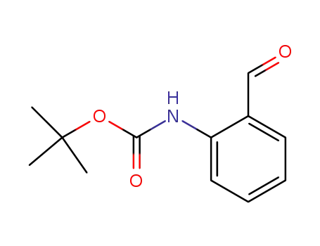 Molecular Structure of 74965-38-1 (2-BOC-AMINO-BENZALDEHYDE)