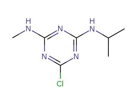 1,3,5-TRIAZINE-2,4-DIAMINE,6-CHLORO-N-METHYL-N'-(1-METHYLETHYL)-CAS