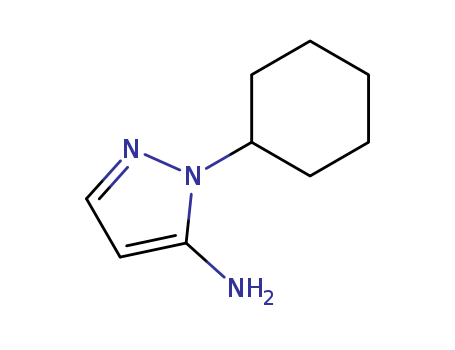 1H-Pyrazol-5-amine, 1-cyclohexyl-