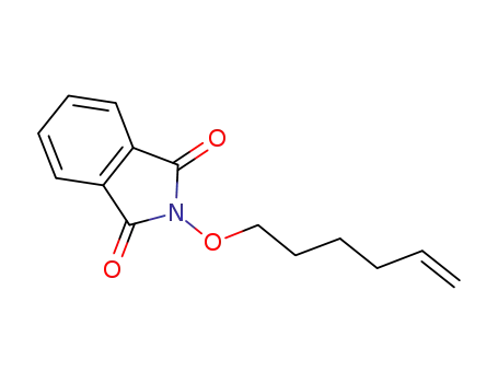 Molecular Structure of 212061-19-3 (1H-Isoindole-1,3(2H)-dione, 2-(5-hexenyloxy)-)