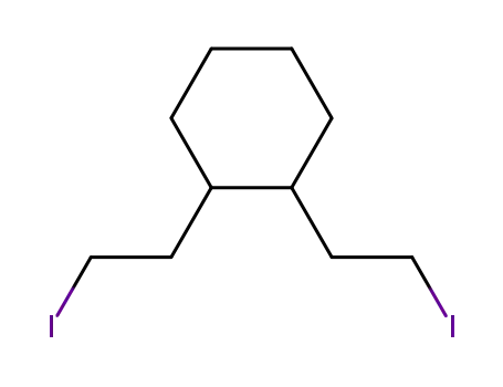 Molecular Structure of 85807-82-5 (Cyclohexane, 1,2-bis(2-iodoethyl)-, cis-)