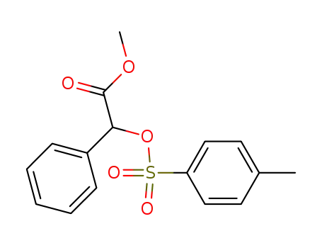 Benzeneacetic acid, a-[[(4-methylphenyl)sulfonyl]oxy]-, methyl ester