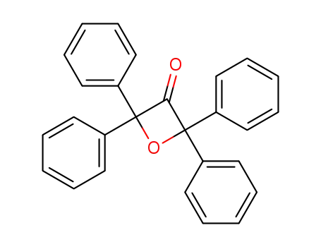 Molecular Structure of 40112-59-2 (3-Oxetanone, 2,2,4,4-tetraphenyl-)