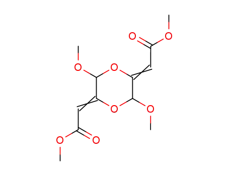 2,2'-(3,6-Dimethoxy-1,4-dioxane-2,5-diylidene)diacetic acid dimethyl ester