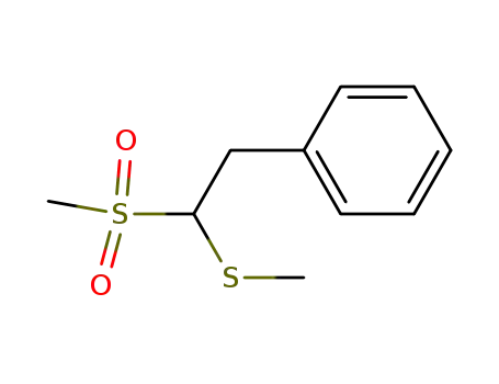 (2-Methanesulfonyl-2-methylsulfanyl-ethyl)-benzene