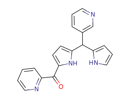 Molecular Structure of 1046493-92-8 (1-picolinoyl-5-(3-pyridyl)dipyrromethane)