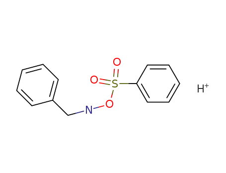 Molecular Structure of 80953-42-0 (Benzenemethanamine, N-[(phenylsulfonyl)oxy]-)