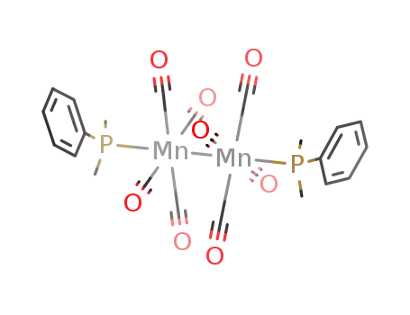 Mn<sub>2</sub>(CO)8(dimethylphenylphosphine)2