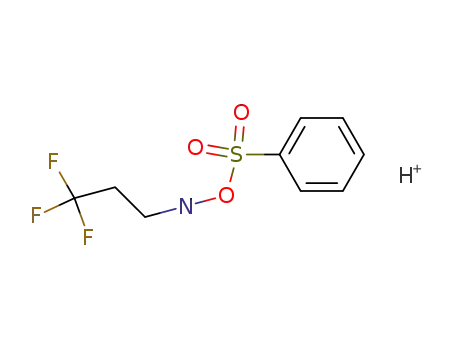Molecular Structure of 114467-01-5 (1-Propanamine, 3,3,3-trifluoro-N-[(phenylsulfonyl)oxy]-)