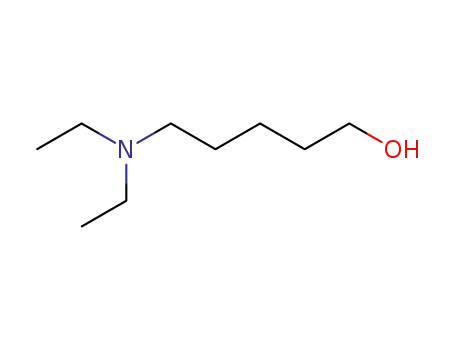 Molecular Structure of 2683-57-0 (5-(DIETHYLAMINO)PENTYL ALCOHOL)