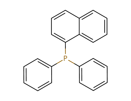 Molecular Structure of 1162-90-9 (Phosphine, 1-naphthalenyldiphenyl-)