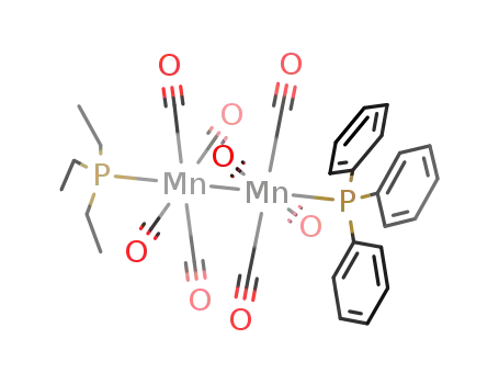 Mn<sub>2</sub>(CO)8(triethylphosphine)(triphenylphosphine)
