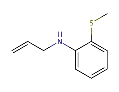 Molecular Structure of 102968-89-8 (2-methylthio-N-allylaniline)