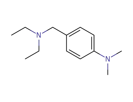 Molecular Structure of 106652-64-6 (N,N-dimethyl-4-(N,N-diethylaminomethyl)aniline)