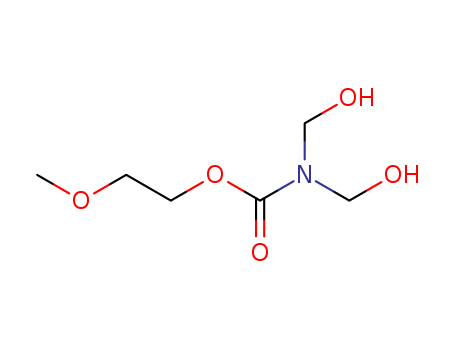 Carbamic acid,N,N-bis(hydroxymethyl)-, 2-methoxyethyl ester