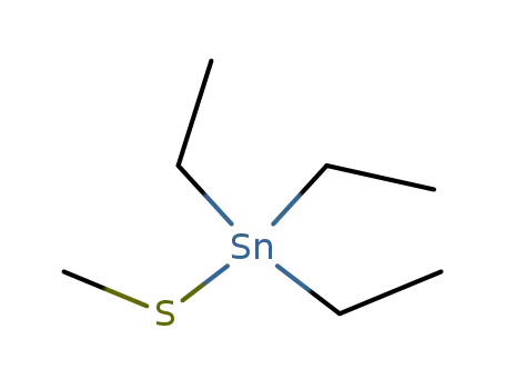 triethyl tin <sup>(1+)</sup>; methanethiolate