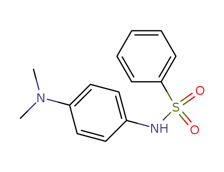 Molecular Structure of 19766-54-2 (N-[4-(dimethylamino)phenyl]benzenesulfonamide)