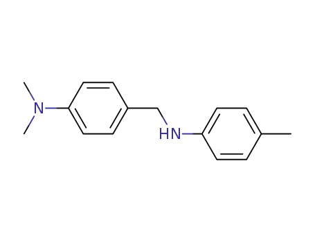 Molecular Structure of 127598-85-0 (N,N-dimethyl-4-{[(4-methylphenyl)amino]methyl}aniline)