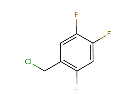 Molecular Structure of 243139-71-1 (2,4,5-TRIFLUOROBENZYL CHLORIDE)