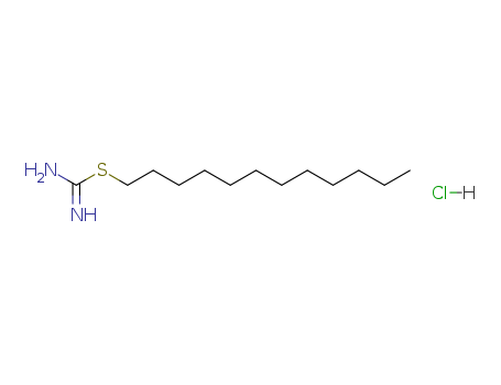 Carbamimidothioic acid,dodecyl ester, monohydrochloride (9CI) cas  3482-54-0