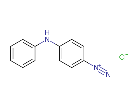 Benzenediazonium,4-(phenylamino)-, chloride (1:1)