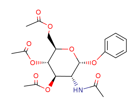 Phenyl 2-acetamido-3,4,6-tri-O-acetyl-2-deoxy-a-D-glucopyranoside