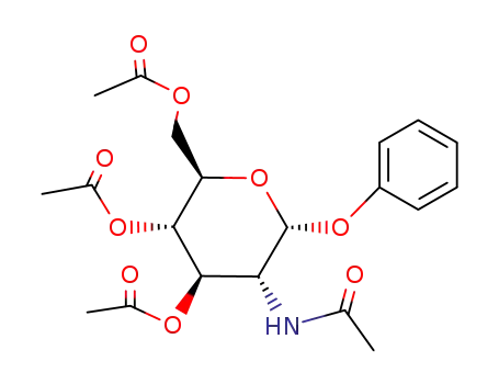 페닐 2- 아세트 아미도 -3,4,6- 트리 -O- 아세틸 -2- 데 옥시 -aD- 글루 코피 라노 사이드