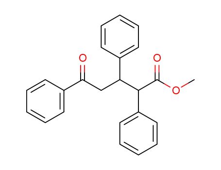Molecular Structure of 95956-55-1 (2,3,5-triphenyl-δ-carbonylvalerate methyl ester)