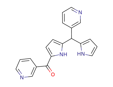 Molecular Structure of 1046493-90-6 (1-nicotinoyl-5-(3-pyridyl)dipyrromethane)