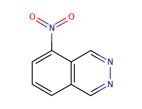 Molecular Structure of 89898-86-2 (5-NITROPHTHALAZINE)