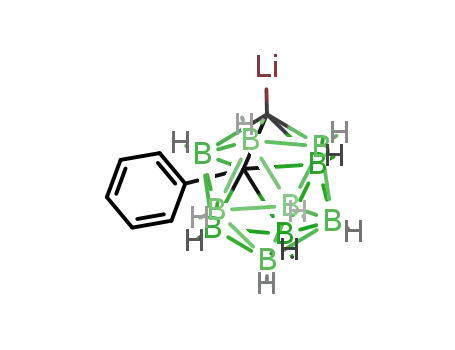 1-lithia-2-phenyl-1,2-dicarba-closo-dodecaborane