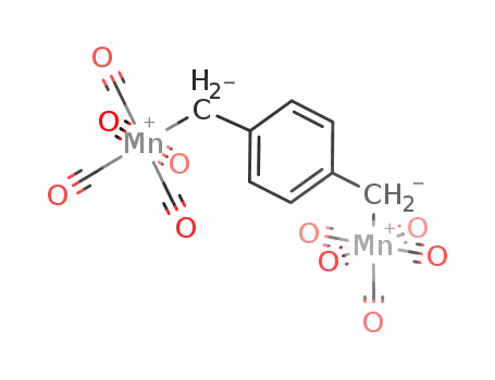 C<sub>6</sub>H<sub>4</sub>(CH<sub>2</sub>Mn(CO)5)2