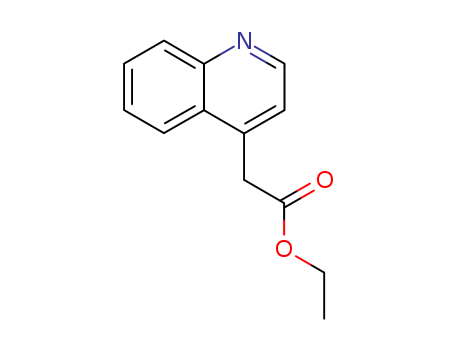 4-Quinolineacetic acid, ethyl ester cas  4789-81-5
