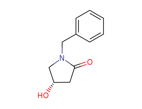 2-Pyrrolidinone,4-hydroxy-1-(phenylmethyl)-, (4S)-